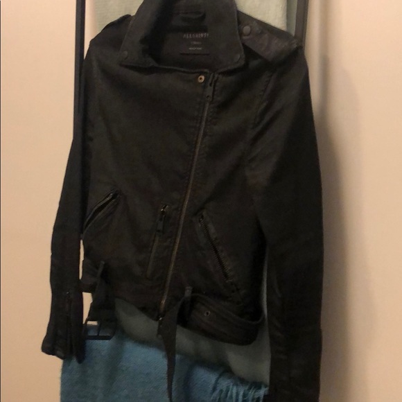 Coated denim jacket by All Saints - Picture 2 of 6